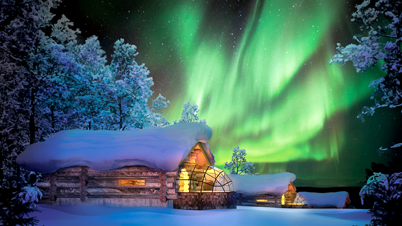 THE NORTHERN LIGHTS OF FINLAND