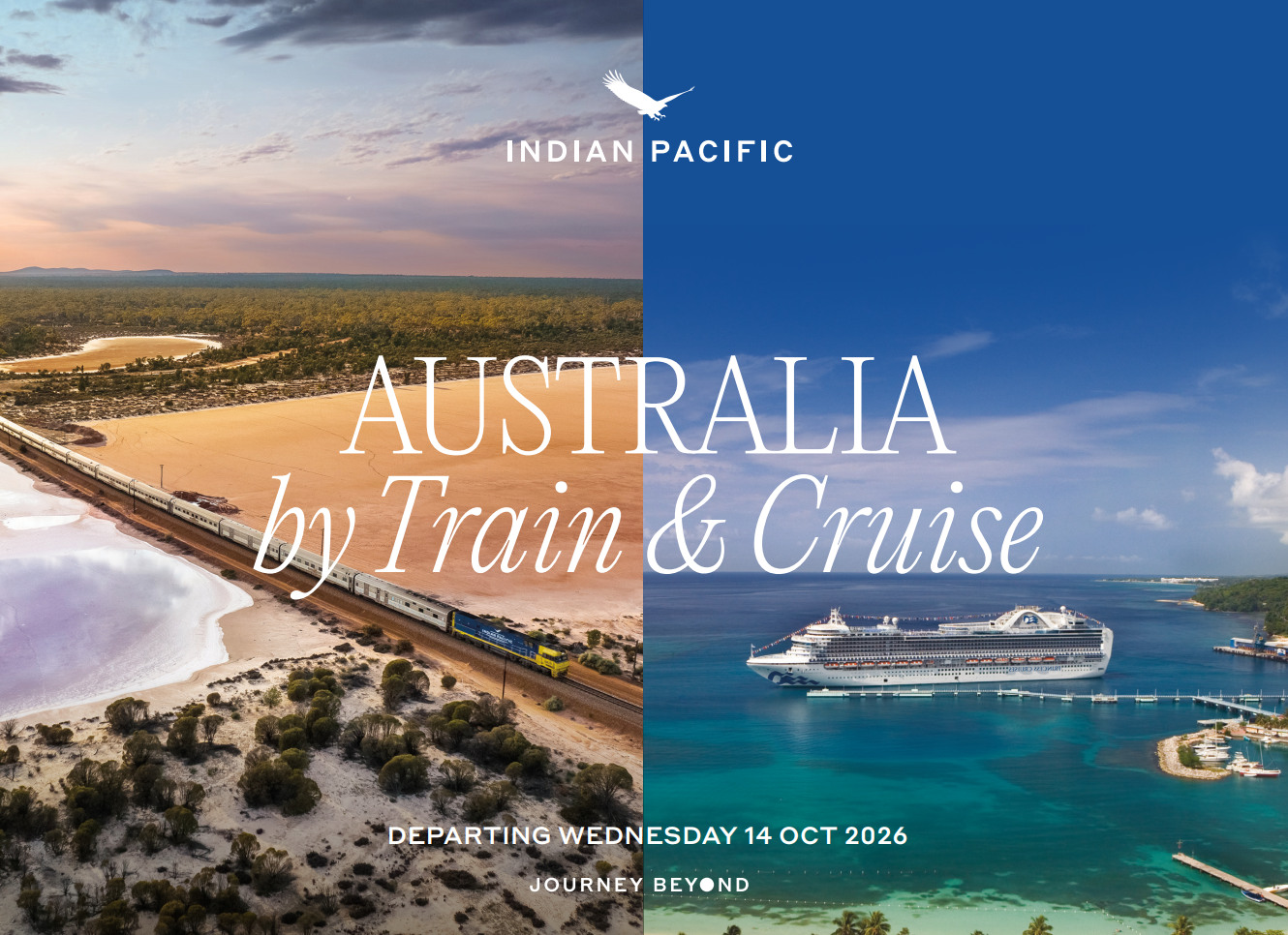 AUSTRALIA BY TRAIN & CRUISE